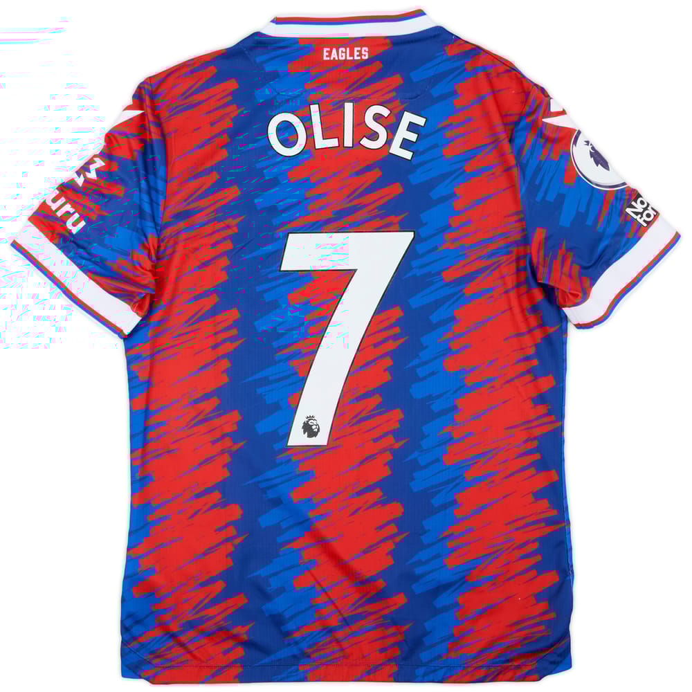 2022-23 Crystal Palace Match Issue Home Shirt Olise #7