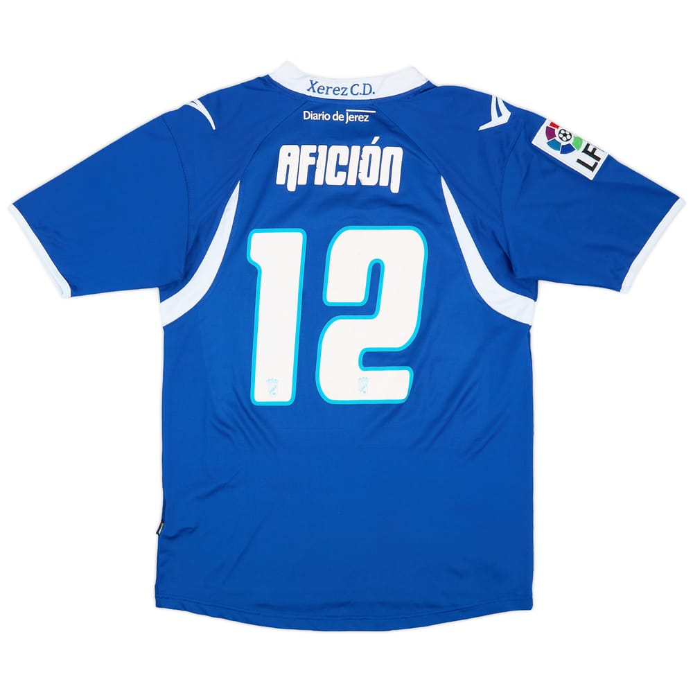 2010-11 Xerez Home Shirt Aficion #12 - 5/10 - (M)