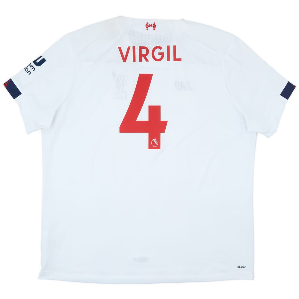 2019-20 Liverpool Away Shirt Virgil #4 - 7/10 - (XXL)