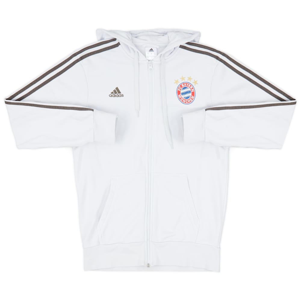 2017-18 Bayern Munich adidas Hooded Sweat Top - 6/10 - (S)