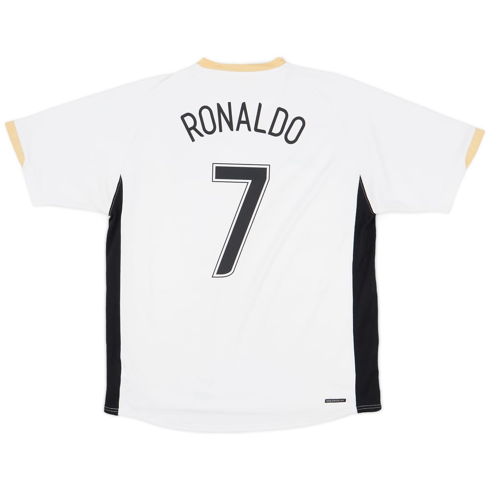 2006-08 Manchester United Away Shirt Ronaldo #7 - 6/10 - (XL)