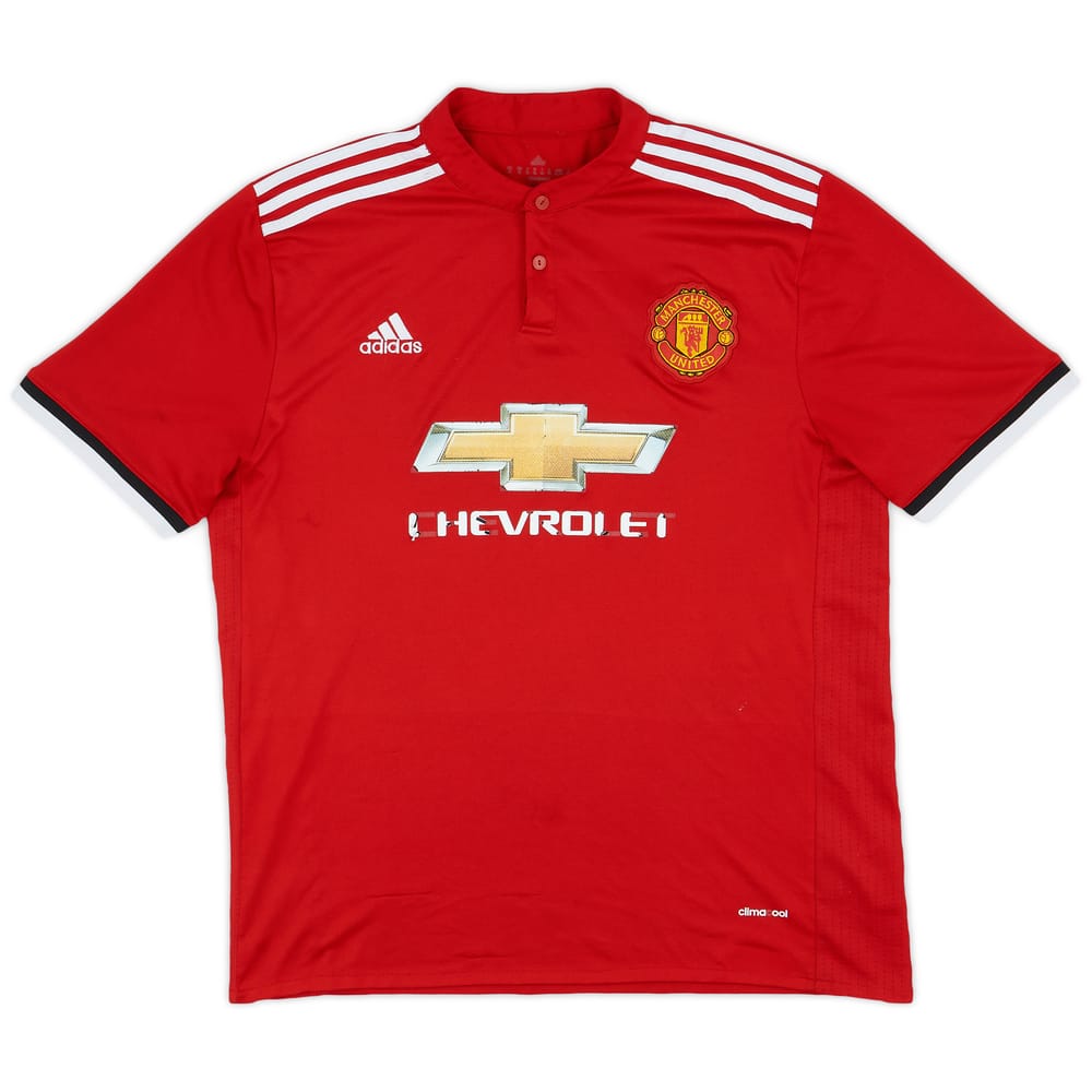 2017-18 Manchester United Home Shirt - 4/10 - (XL)