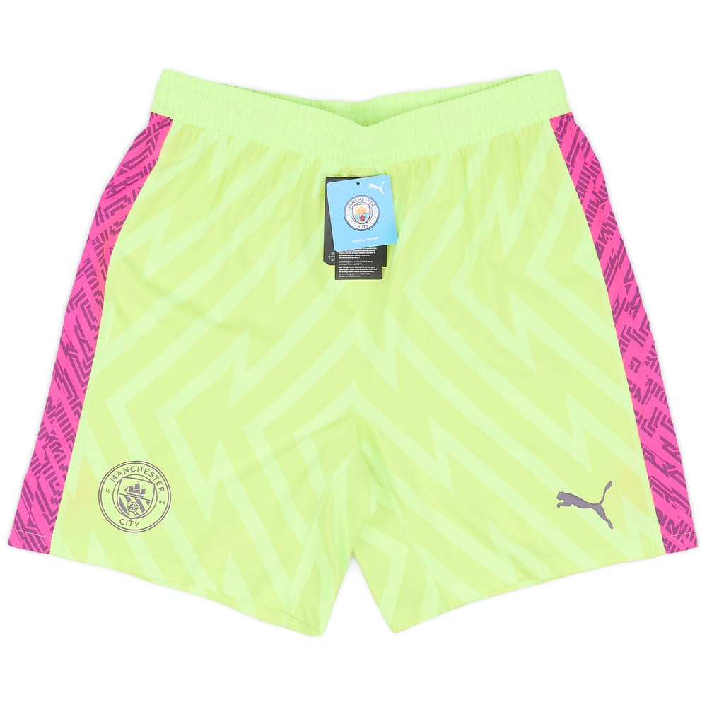 2023-24 Manchester City Authentic GK Shorts (L)