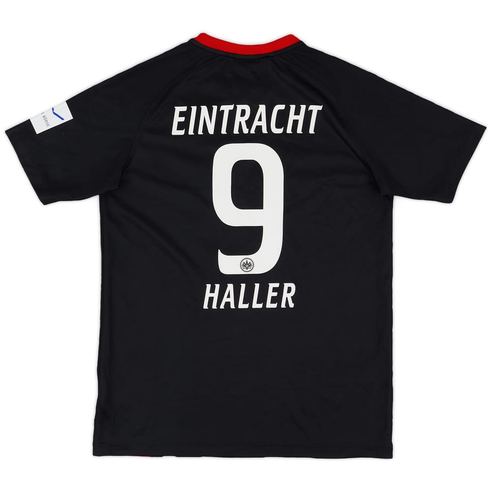 2019-20 Eintracht Frankfurt Basic Home Shirt Haller #9 - 8/10 - (L.Boys)