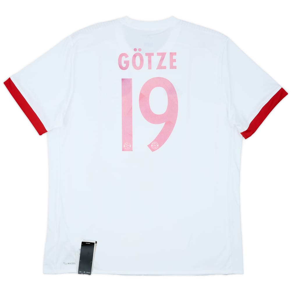 2017-18 Bayern Munich European Third Shirt Gotze #19 (XL)