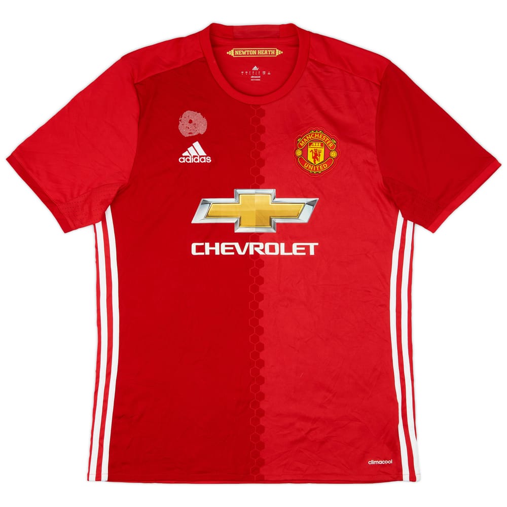 2016-17 Manchester United Home Shirt - 5/10 - (L)