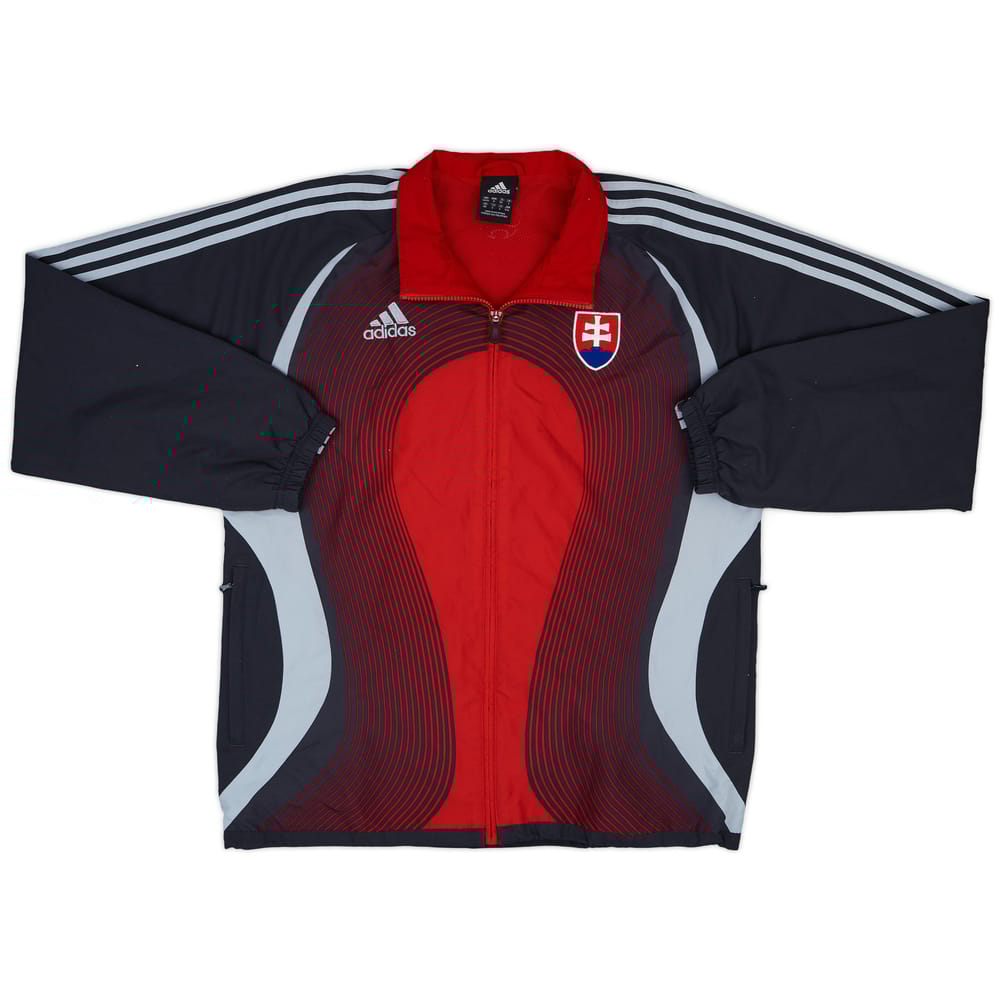 2007-08 Slovakia adidas Track Jacket - 8/10 - (M/L)
