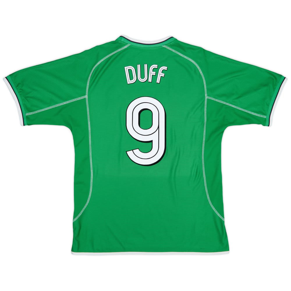 2001-03 Ireland Home Shirt Duff #9 - 8/10 - (L)