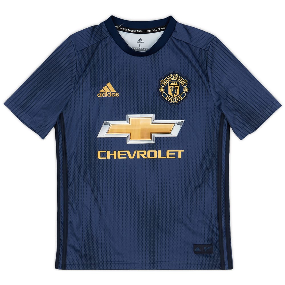 2018-19 Manchester United Third Shirt - 8/10 - (L.Boys)