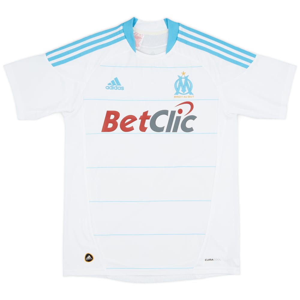 2010-11 Olympique Marseille Home Shirt - 9/10 - (XL.Boys)