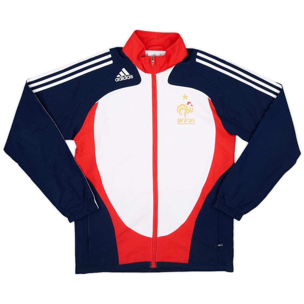 2007-08 France adidas Track Jacket - 6/10 - (S)
