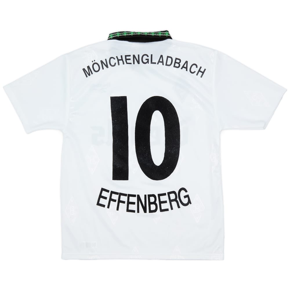 1995-96 Borussia Monchengladbach Home Shirt Effenberg #10 - 8/10 - (S)