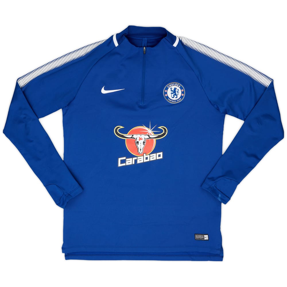 2017-18 Chelsea Nike 1/4 Zip Drill Top - 7/10 - (M)