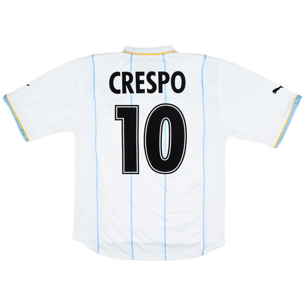2001-02 Lazio European Home Shirt Crespo #10 - 6/10 - (M)