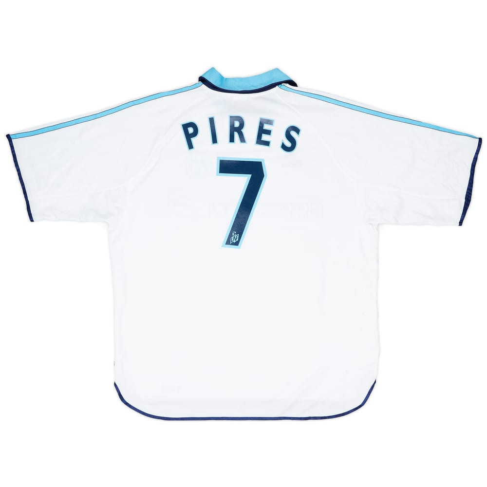 1999-00 Olympique Marseille Home Shirt Pires #7 - 5/10 - (XL)