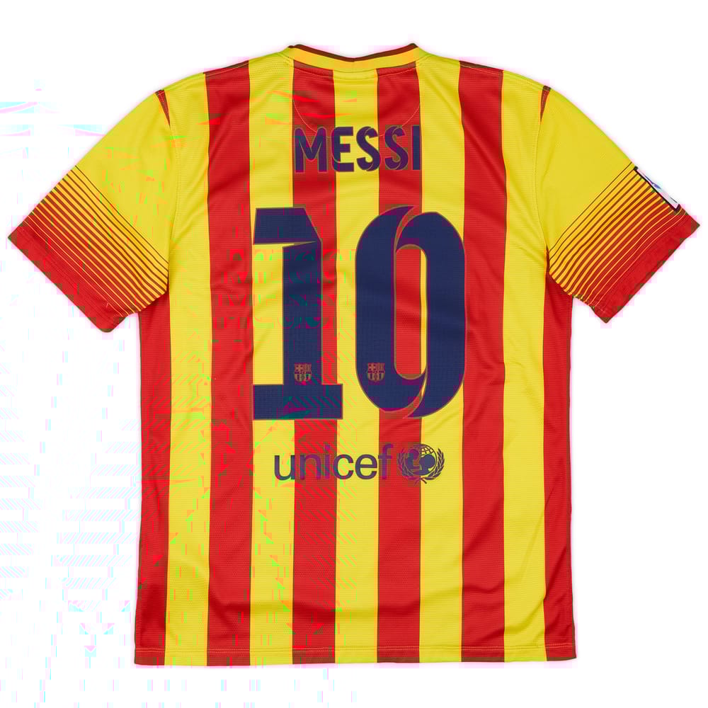 2013-15 Barcelona Away Shirt Messi #10 - 8/10 - (M)