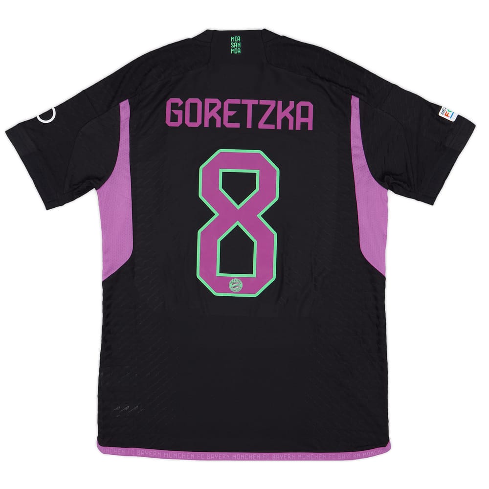 2023-24 Bayern Munich Champions League Match Issue Goretzka #8