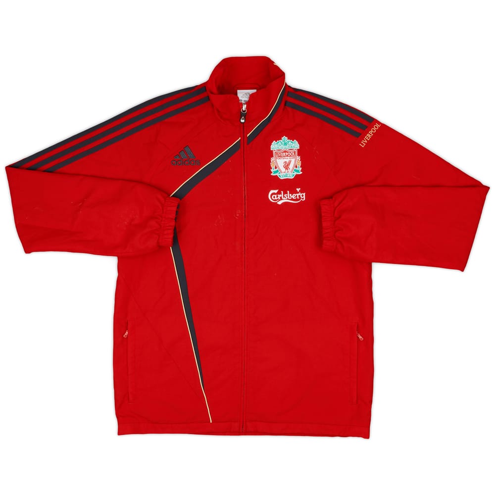 2009-10 Liverpool adidas Track Jacket - 7/10 - (S)
