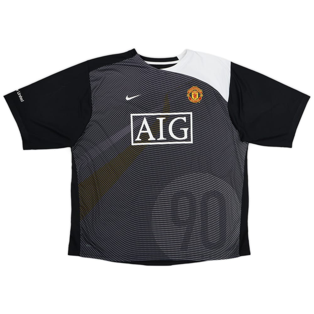 2008-09 Manchester United Nike Training Shirt - 9/10 - (XXL)