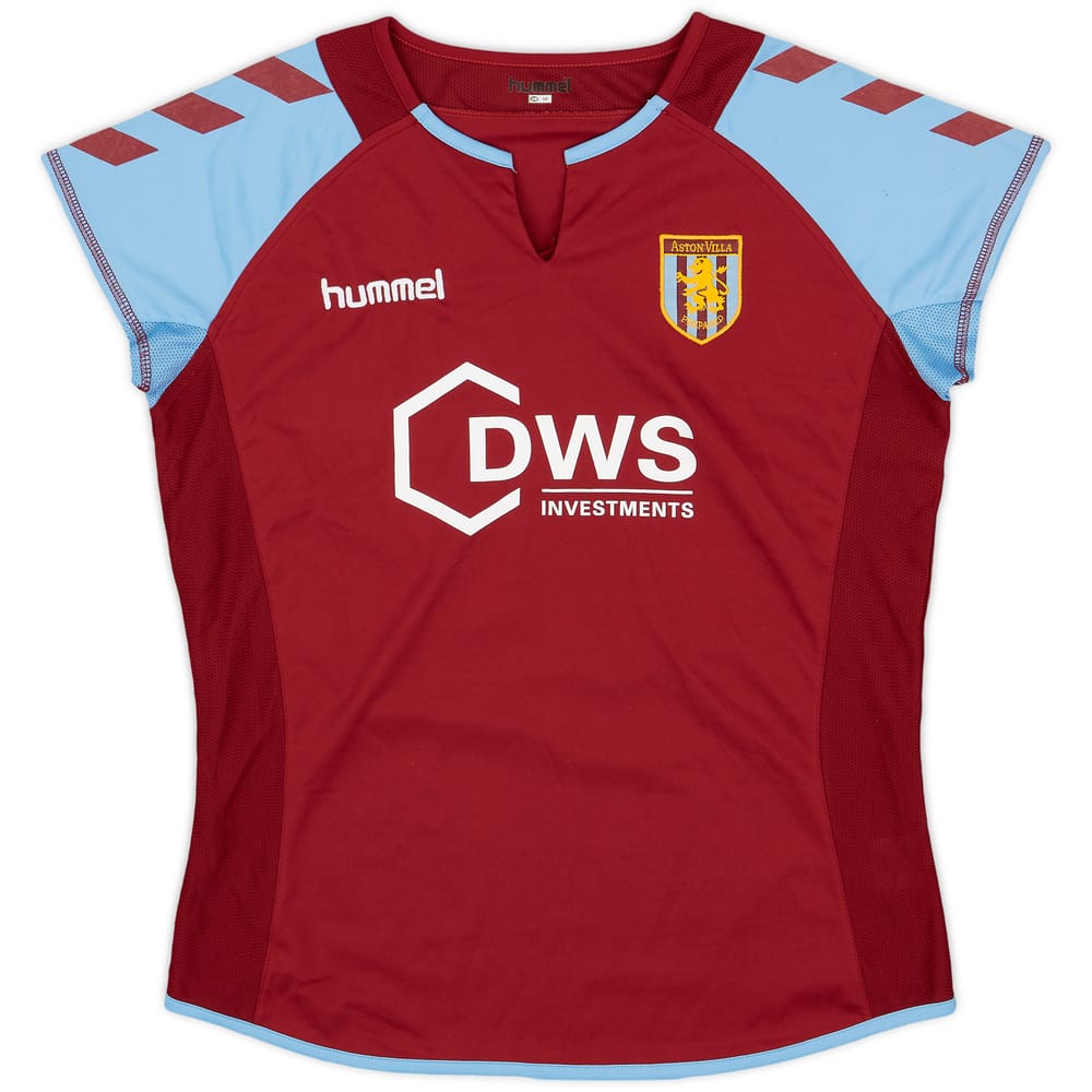2004-05 Aston Villa Home Shirt - 9/10 - (Women's S)