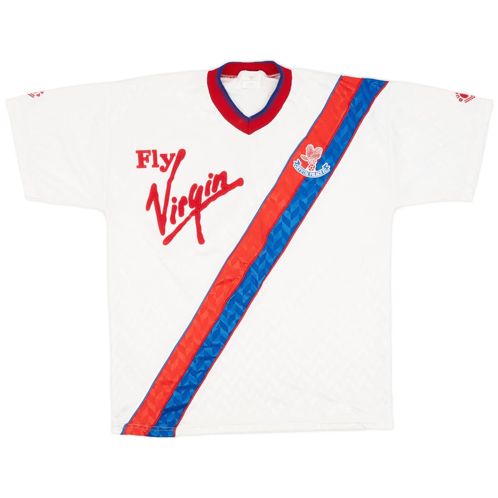 1989-90 Crystal Palace Away Shirt - 10/10 - (L)