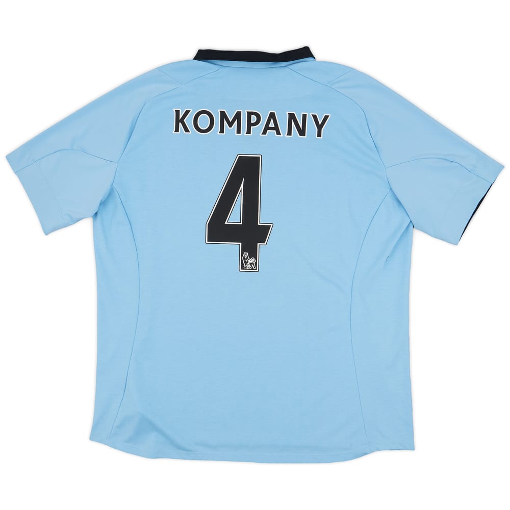 2012-13 Manchester City Home Shirt Kompany #4 - 7/10 - (XXL)