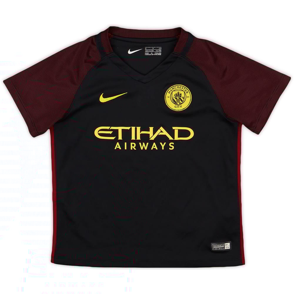 2016-17 Manchester City Away Shirt - 8/10 - (4-5 Years)