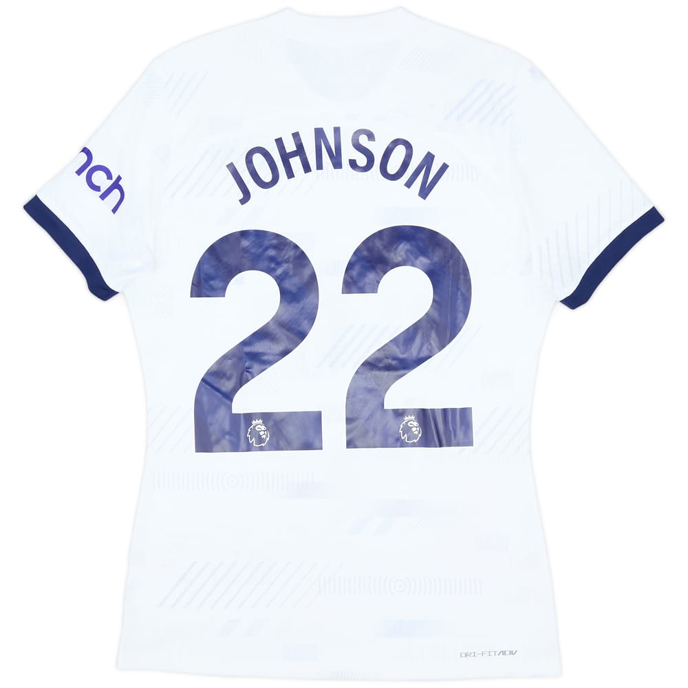 2023-24 Tottenham Player Issue Home Shirt Johnson #22
