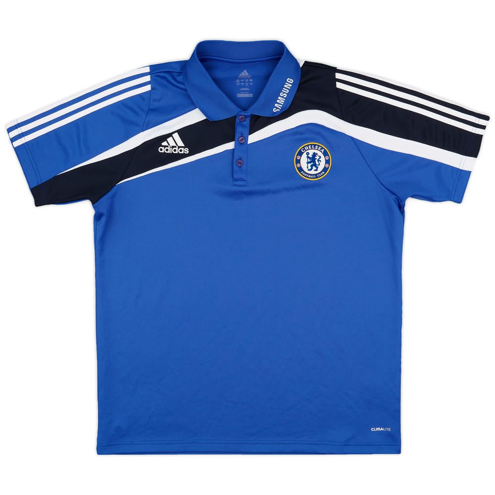 2009-10 Chelsea adidas Polo Shirt - 8/10 - (L/XL)