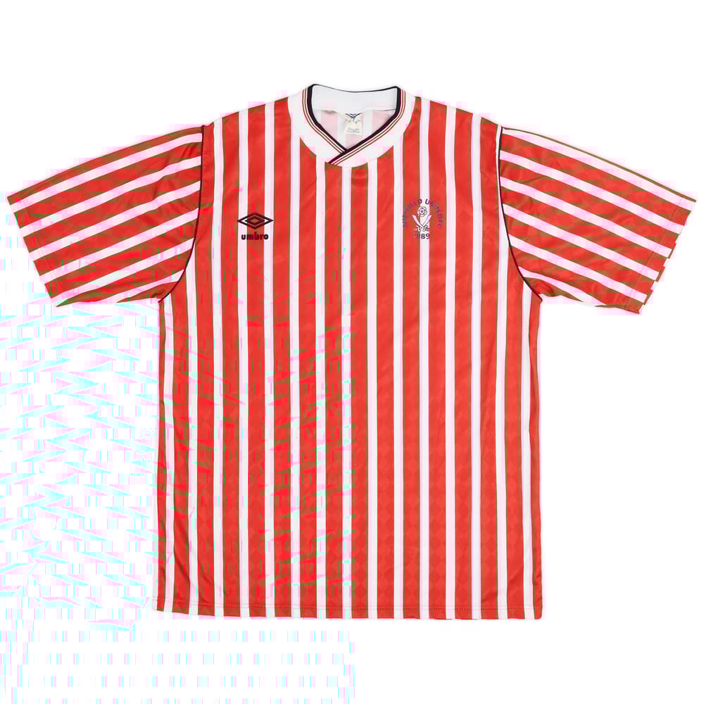 1987-90 Sheffield United Home Shirt - 9/10 - (L)
