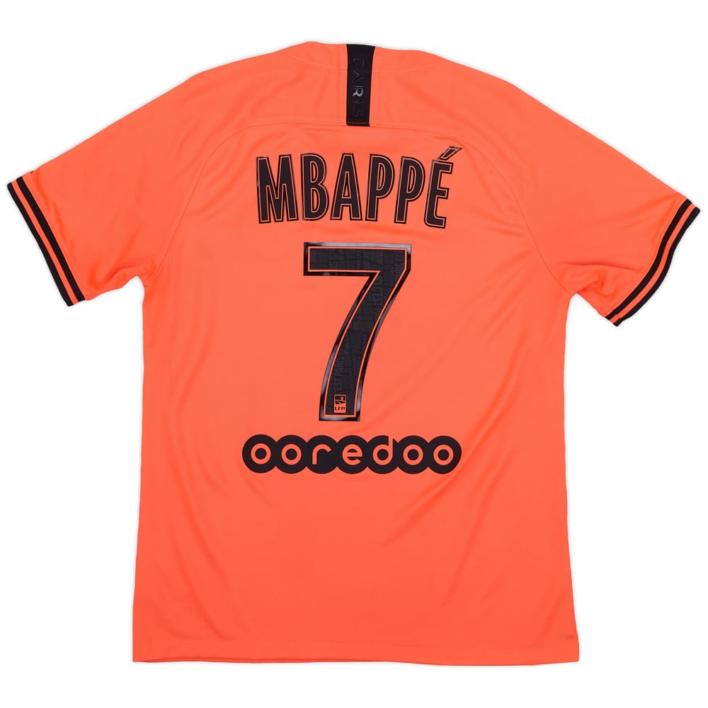 2019-20 Paris Saint-Germain Away Shirt Mbappe #7 - 9/10 - (M)