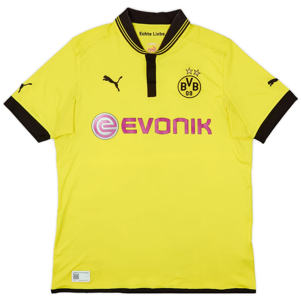 2012-13 Borussia Dortmund Home Shirt - 7/10 - (XL)