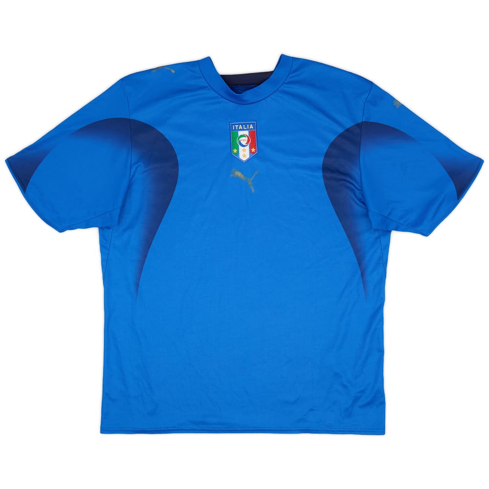 2006 Italy Home Shirt - 4/10 - (L)
