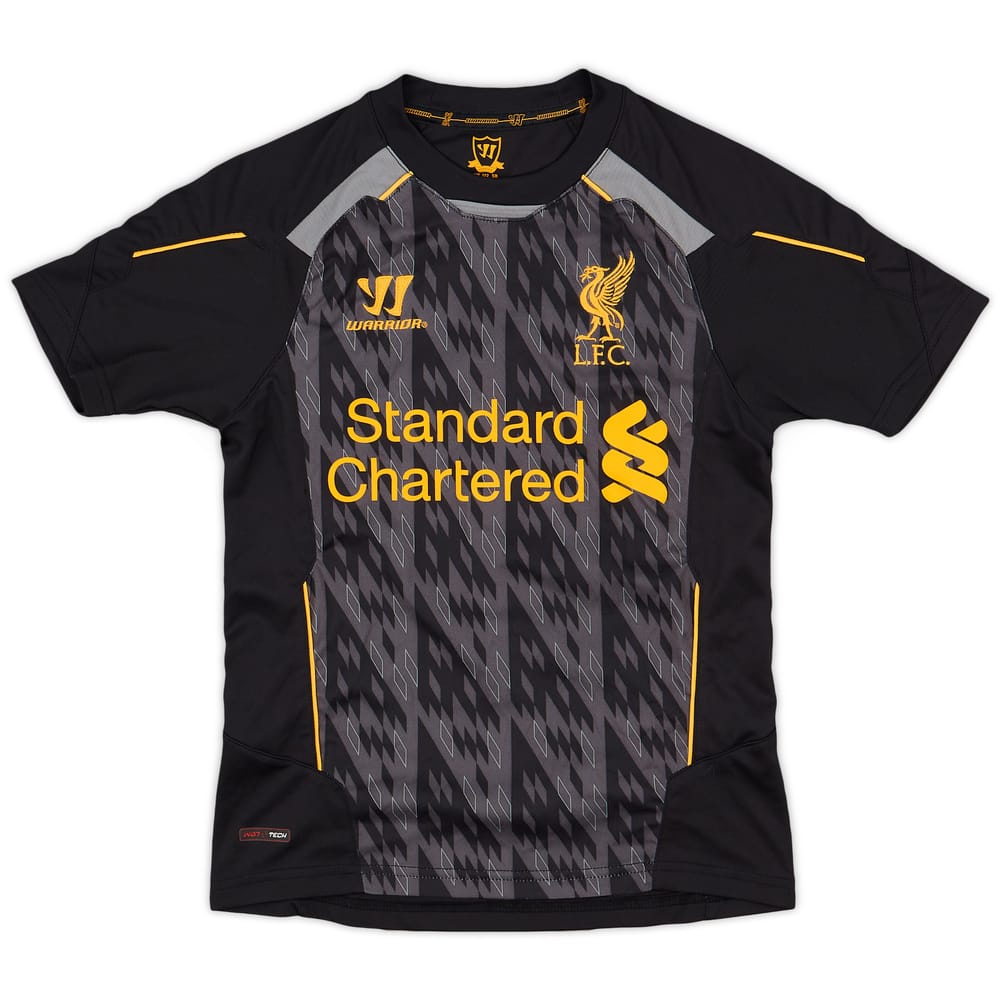 2013-14 Liverpool Warrior Training Shirt - 9/10 - (S.Boys)