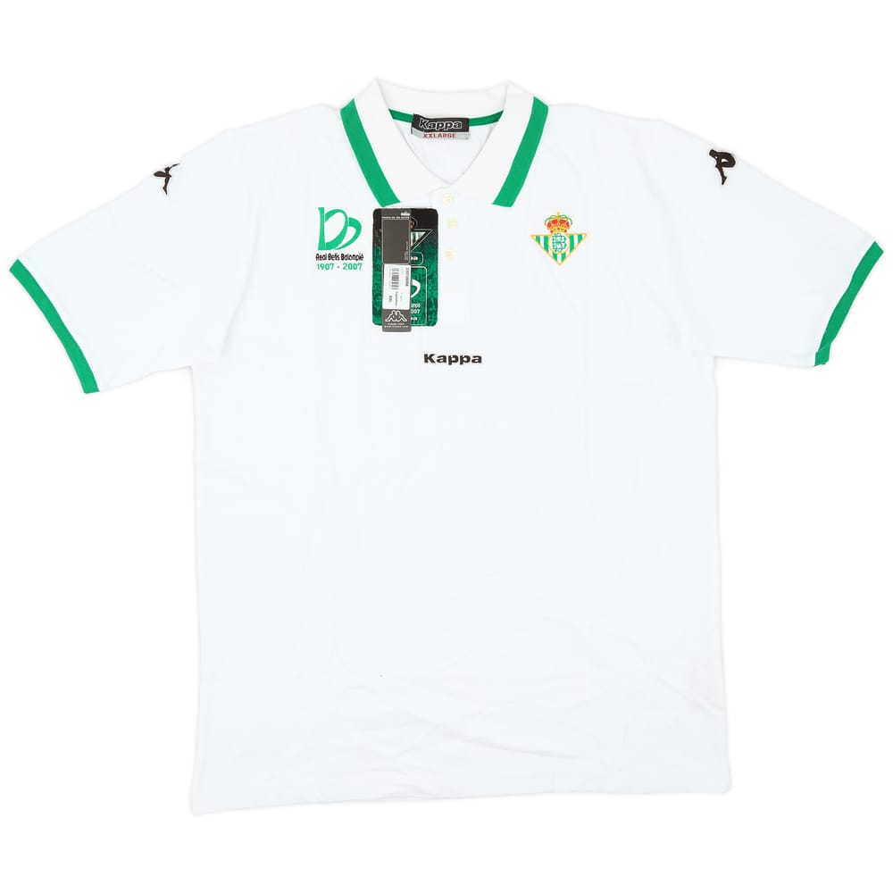 2007-08 Real Betis Kappa Centenary Polo Shirt (XXL)
