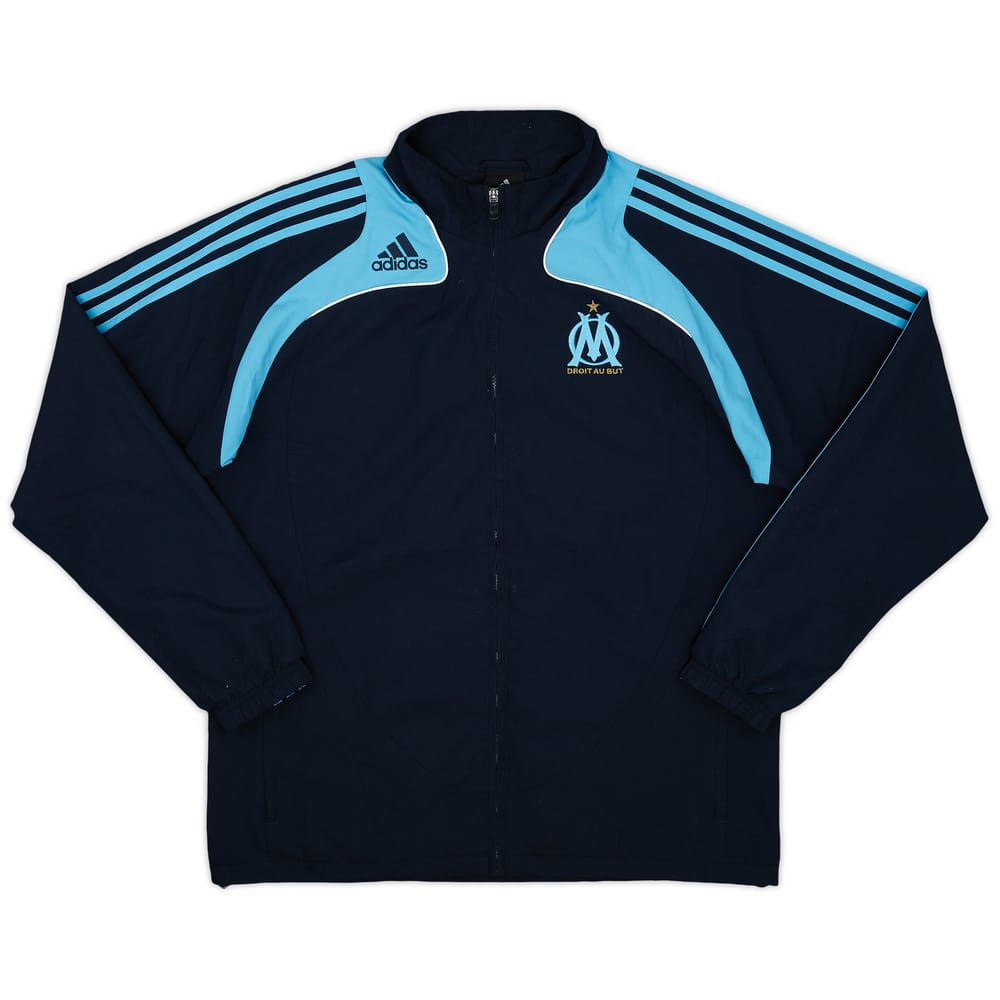 2008-09 Olympique Marseille adidas Track Jacket - 5/10 - (L)