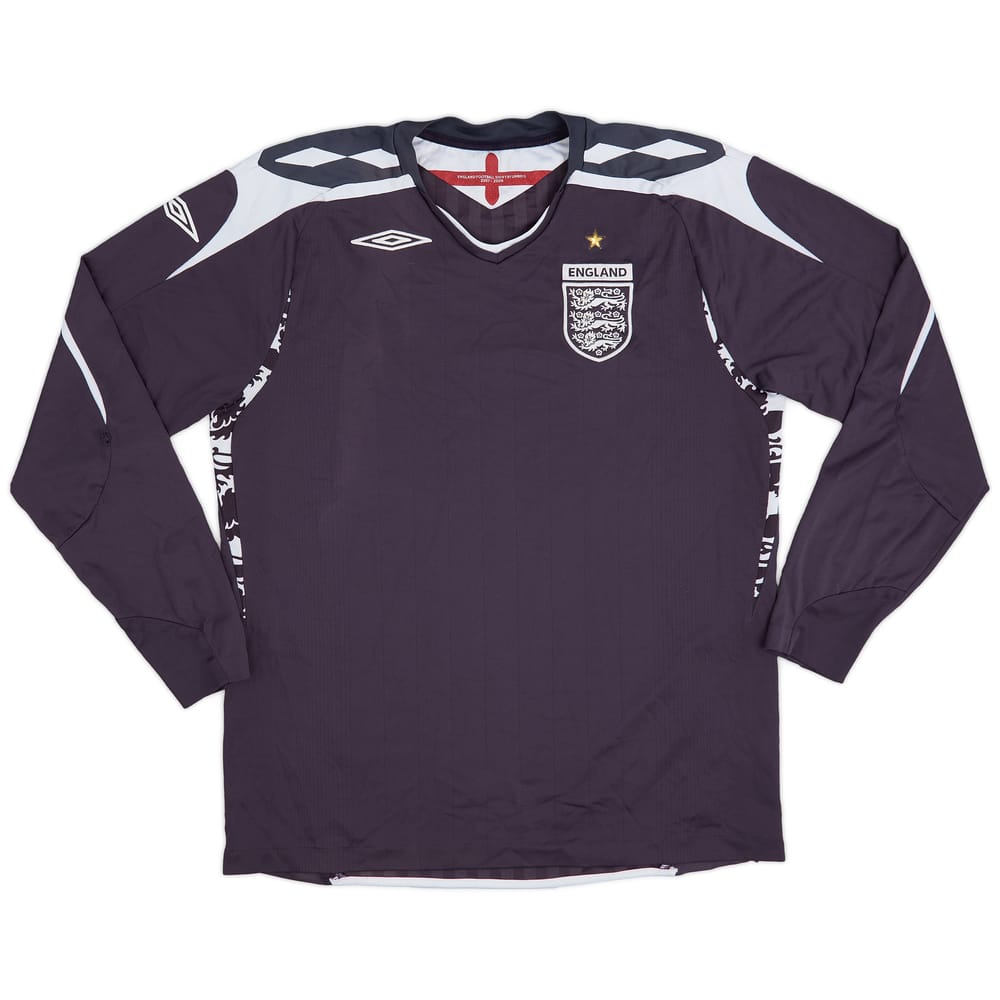 2007-09 England GK Shirt - 5/10 - (L)