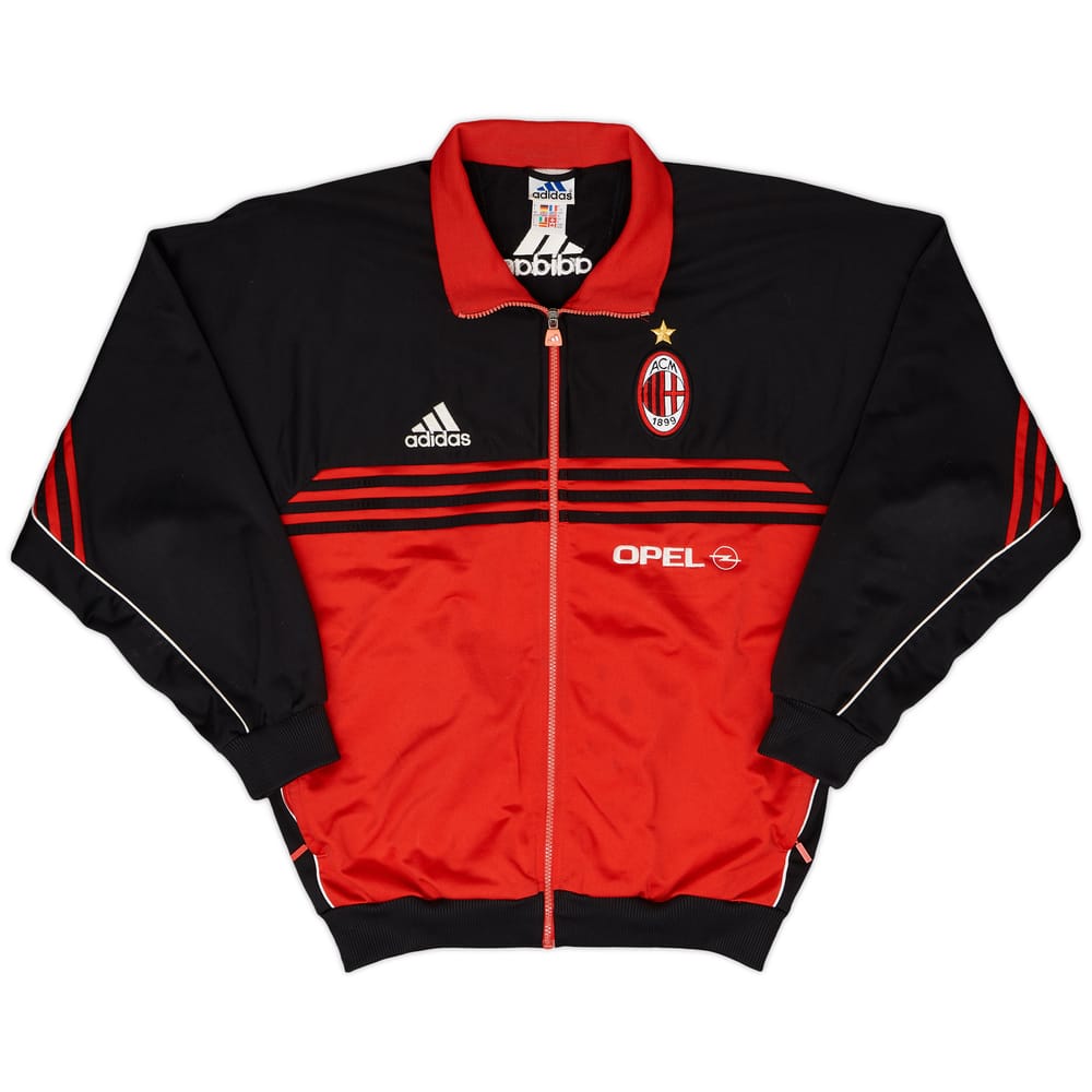 2000-02 AC Milan adidas Track Jacket - 8/10 - (M)