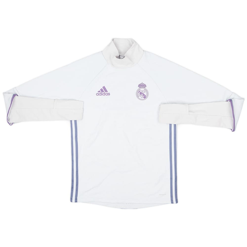 2016-17 Real Madrid adidas Sweat Top - 8/10 - (XS)