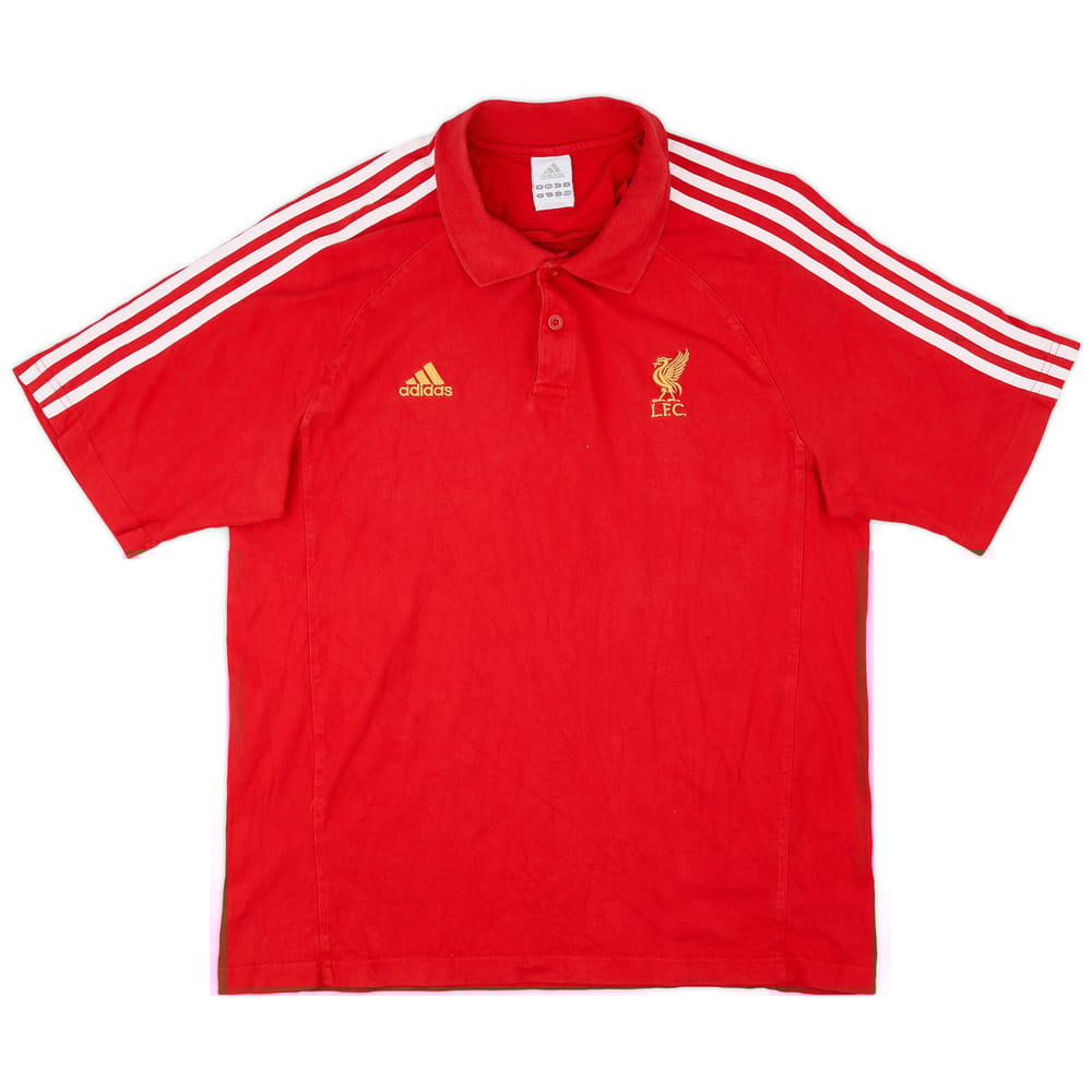 2007-08 Liverpool adidas Polo Shirt - 6/10 - (L)