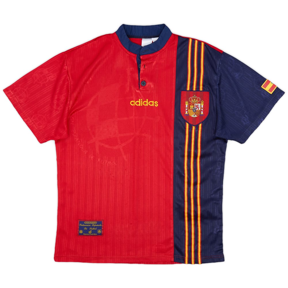 1996-98 Spain Home Shirt - 8/10 - (L)