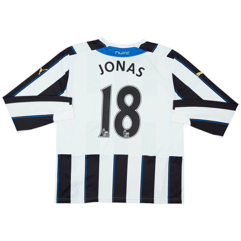 2013-14 Newcastle Home L/S Shirt Jonas #18 - 8/10 - (M)