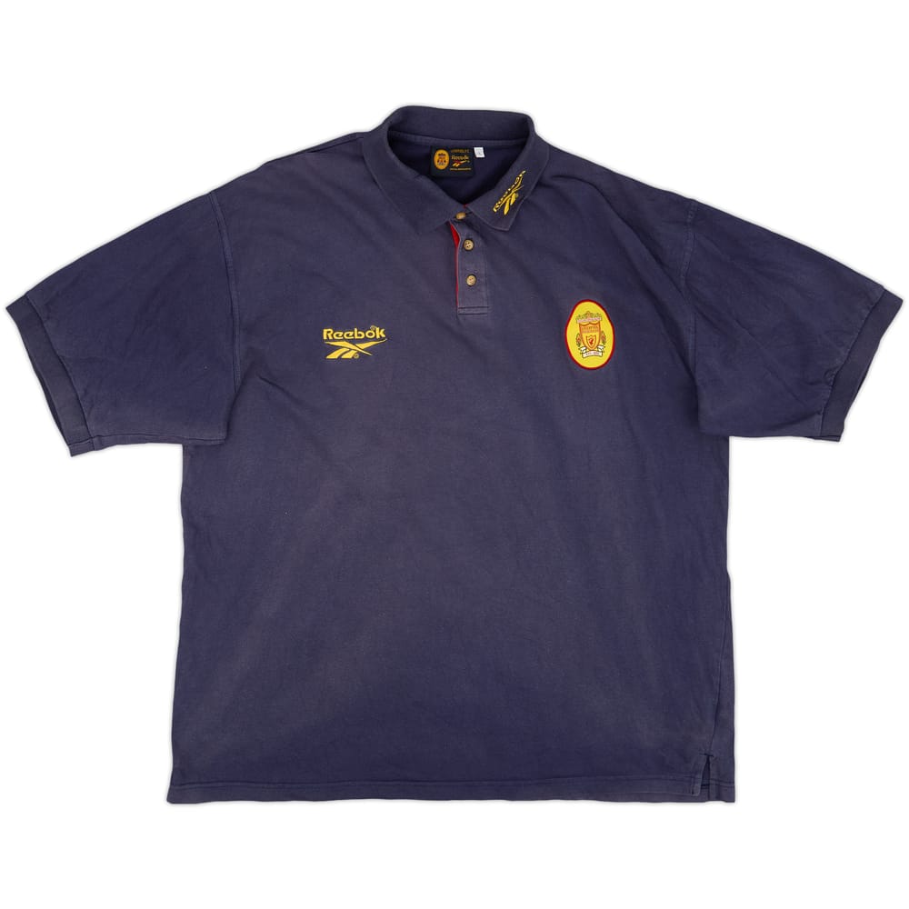 1998-99 Liverpool Reebok Polo Shirt - 6/10 - (XL)