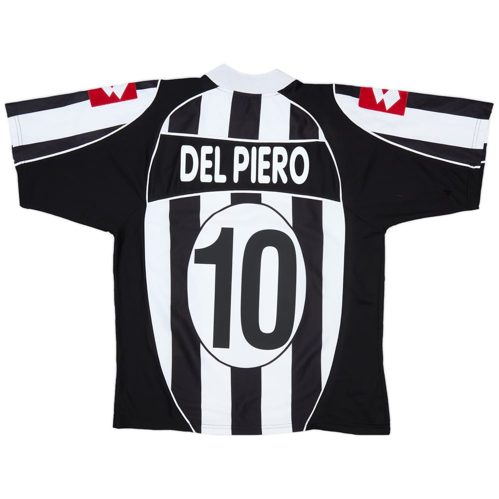 2002-03 Juventus Home Shirt Del Piero #10 - 7/10 - (L)