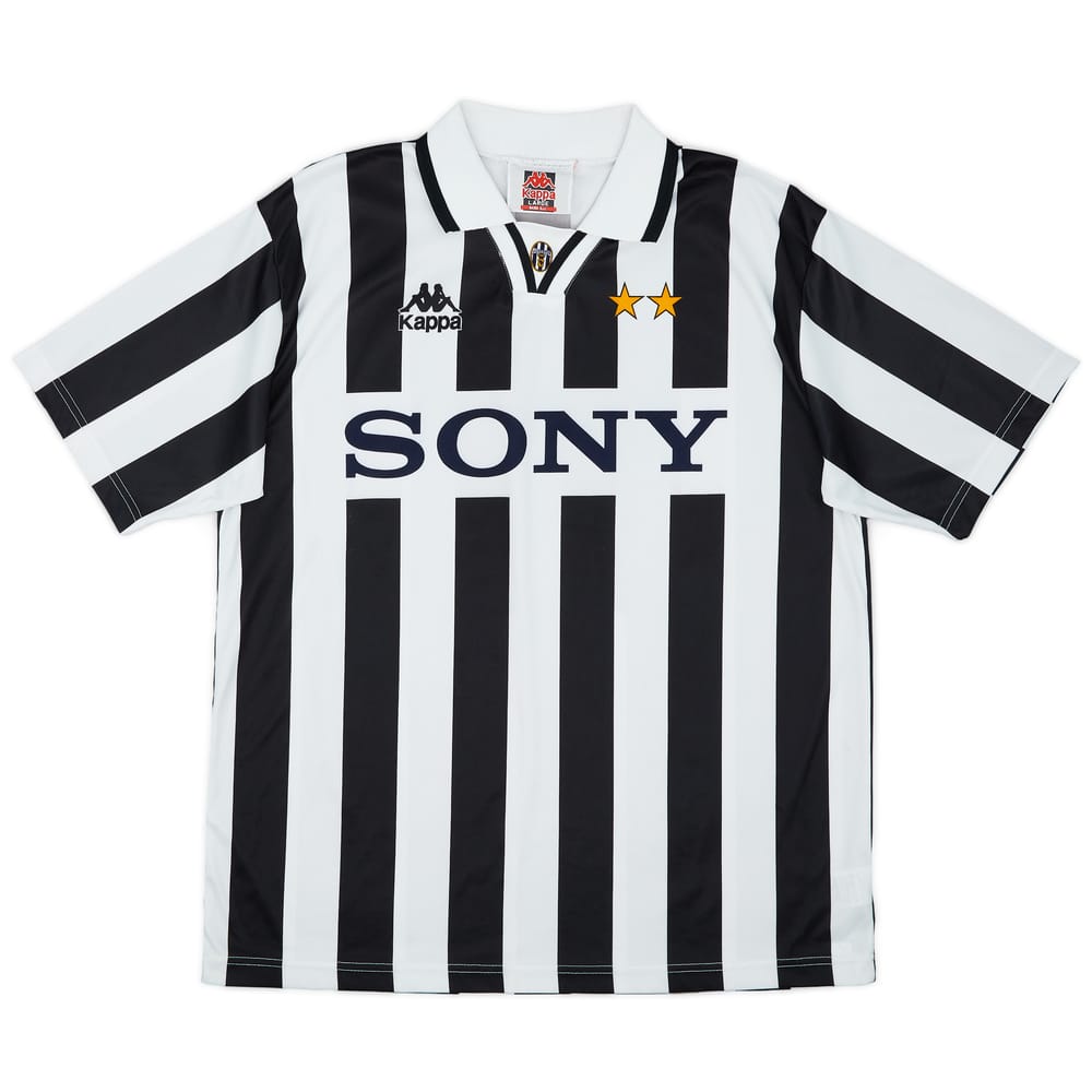 1995-97 Juventus Basic Home Shirt - 9/10 - (L)