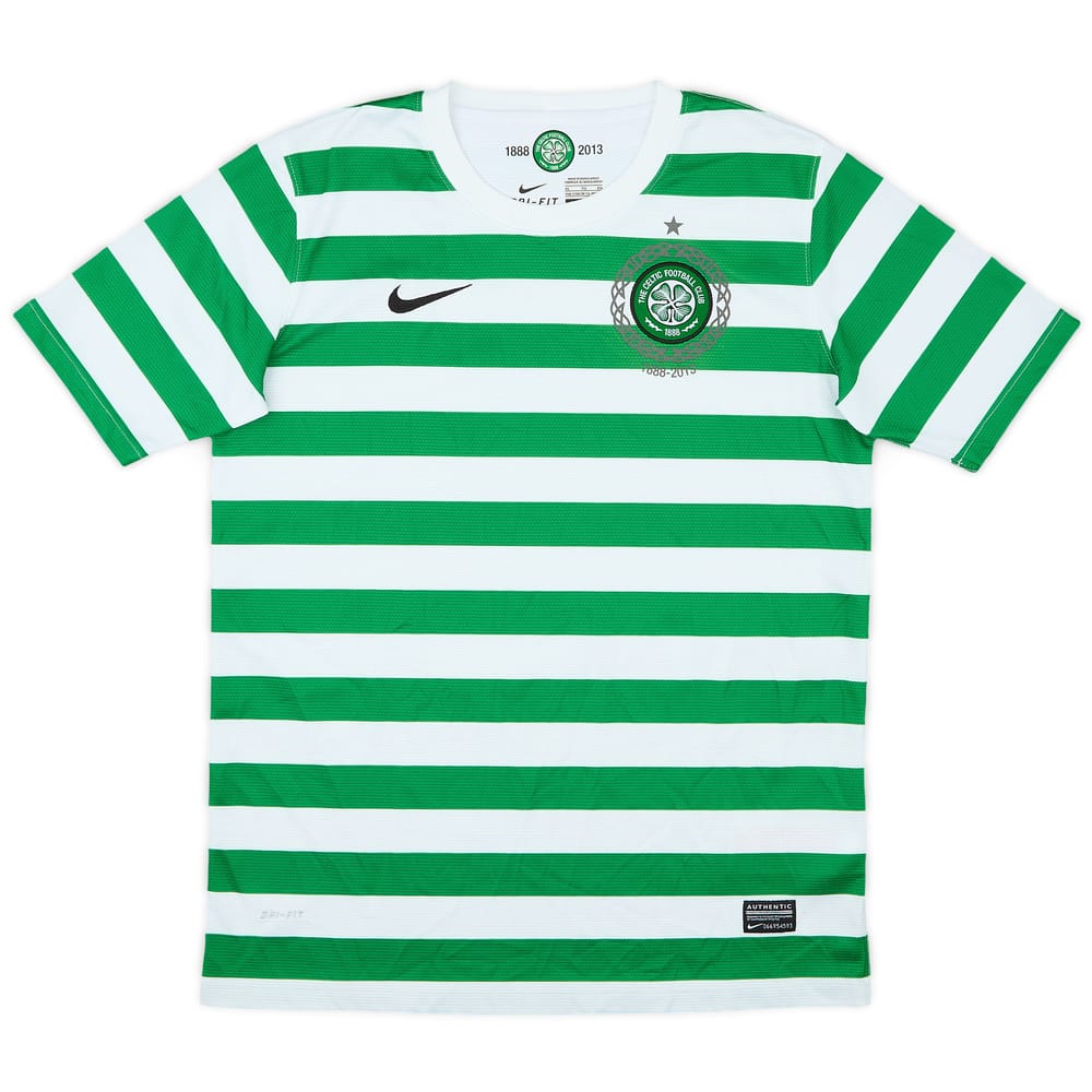 2012-13 Celtic '125th Anniversary' Home Shirt - 9/10 - (XL.Boys)