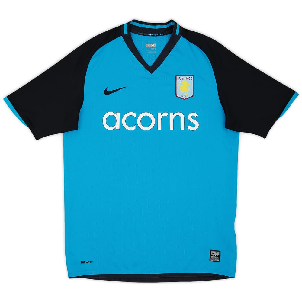 2008-09 Aston Villa Away Shirt - 8/10 - (XL.Boys)