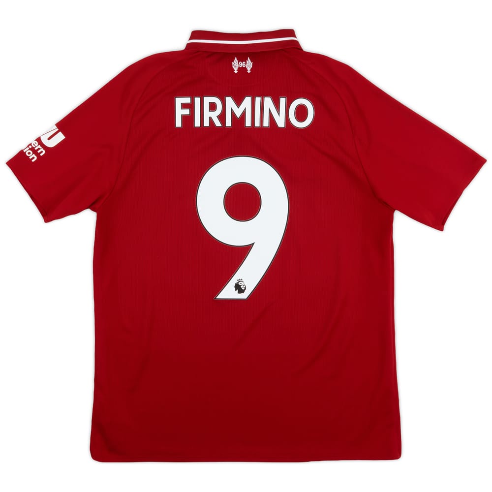 2018-19 Liverpool Home Shirt Firmino #9 - 7/10 - (S)