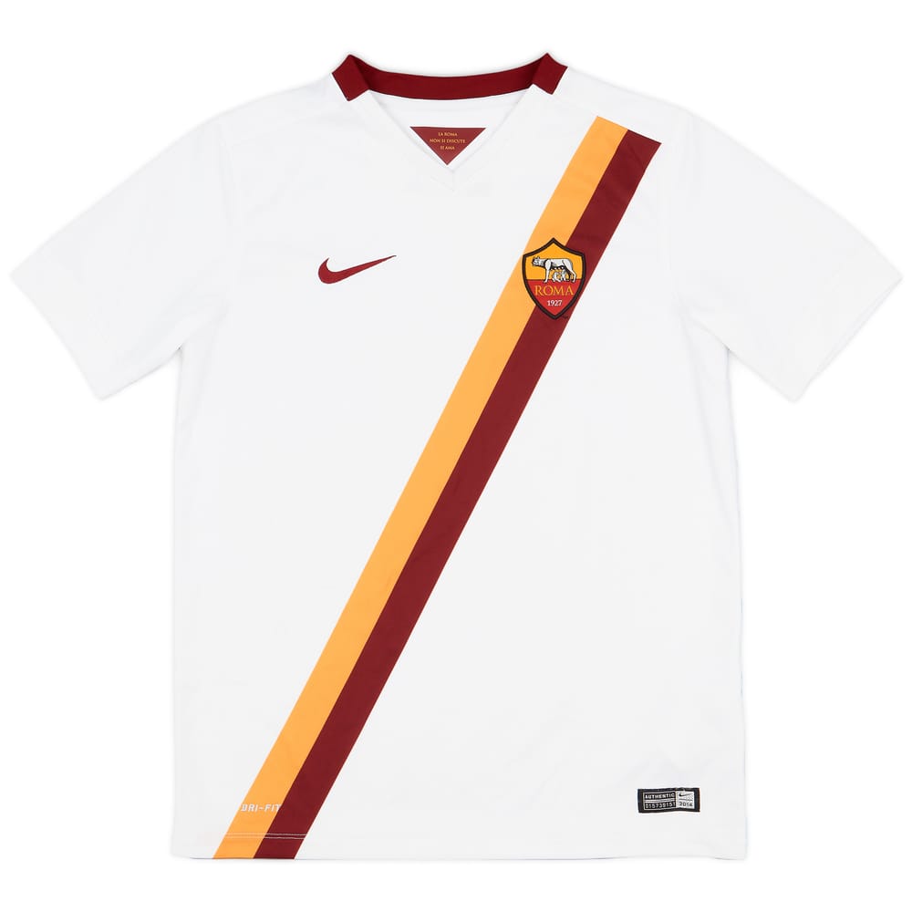 2014-15 Roma Away Shirt - 8/10 - (L.Boys)