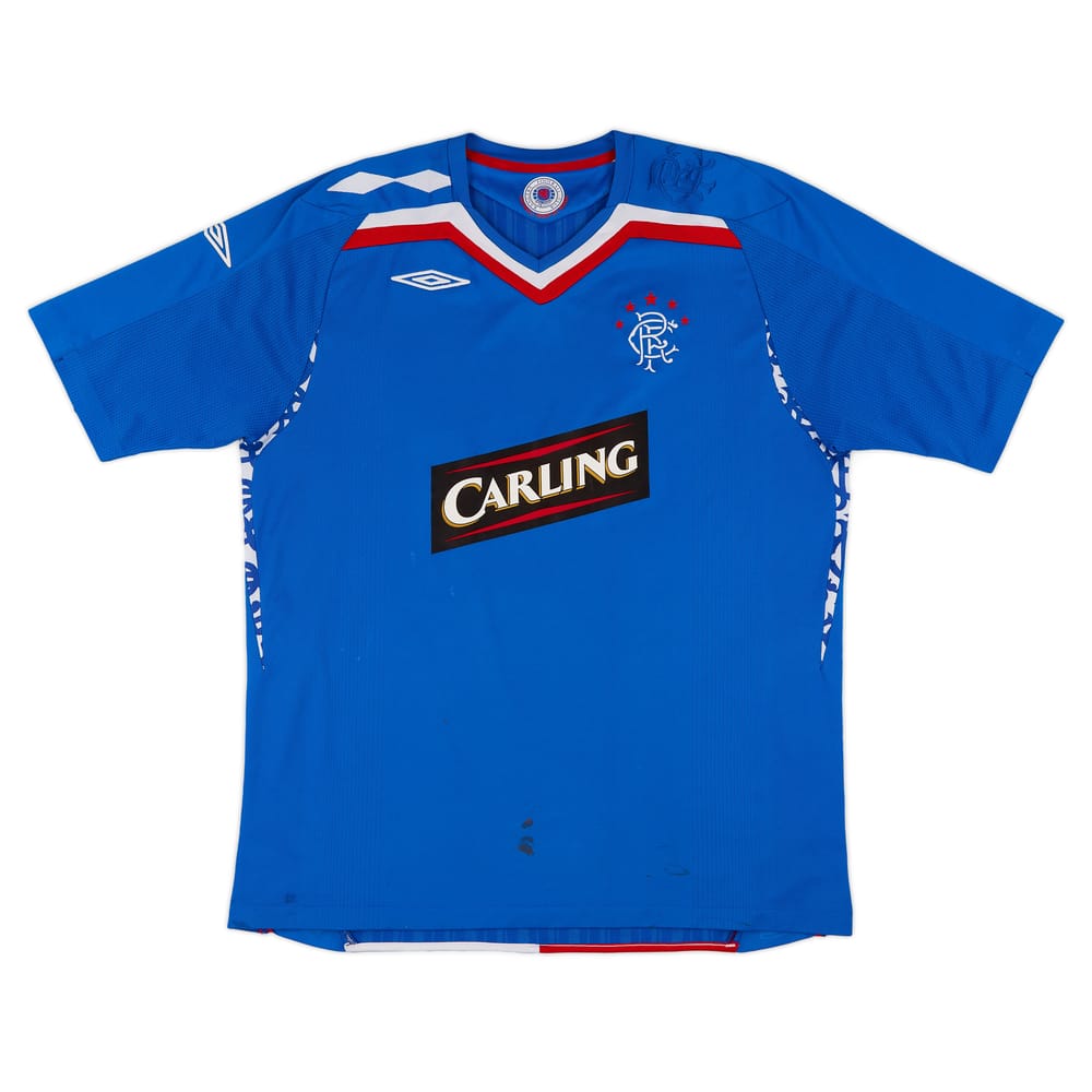 2007-08 Rangers Home Shirt - 5/10 - (XL)